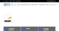 Desktop Screenshot of icd.org.pk